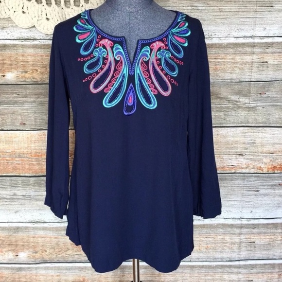 Lily Pulitzer Charlotte Tunic Top - Picture 3 of 6